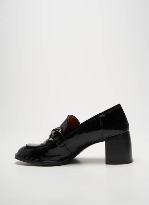 Mocasini tip de talpă amortizantă toc de 7 la 9 cm negru ROSEMETAL femme