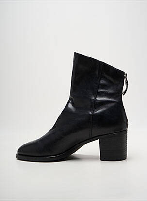 Botine/ghete toc pătrat toc de 4 la 6 cm negru EMILIE KARSTON femeie