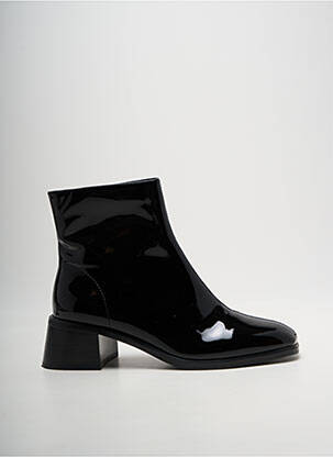 Botine/ghete material neted toc de 4 la 6 cm negru EMILIE KARSTON femeie