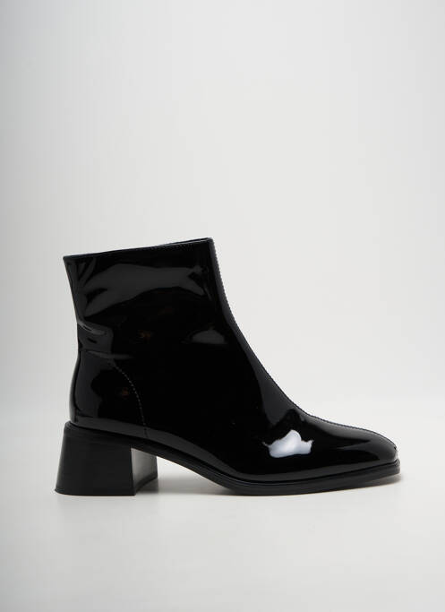 Botine/ghete material neted toc de 4 la 6 cm negru EMILIE KARSTON femme
