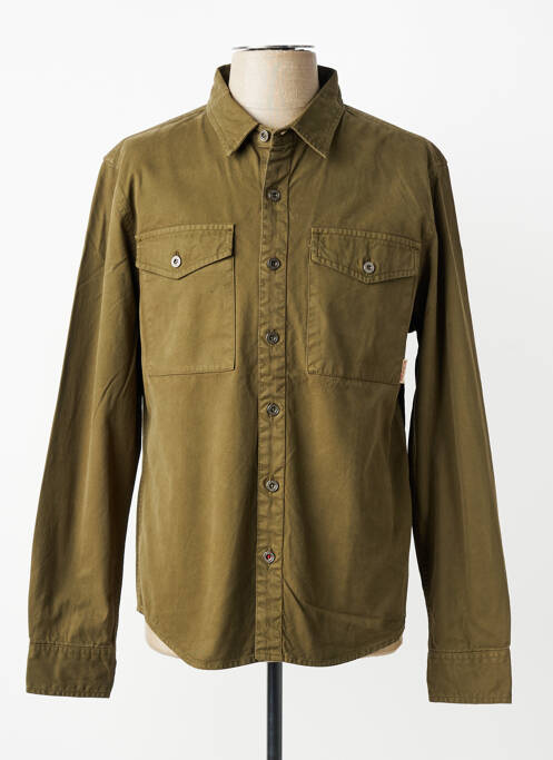Jachete casual închidere cu nasturi pe față verde IRON AND RESIN homme