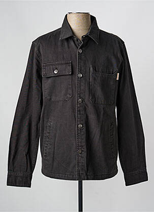 Jachete casual croială dreaptă negru IRON AND RESIN bărbat