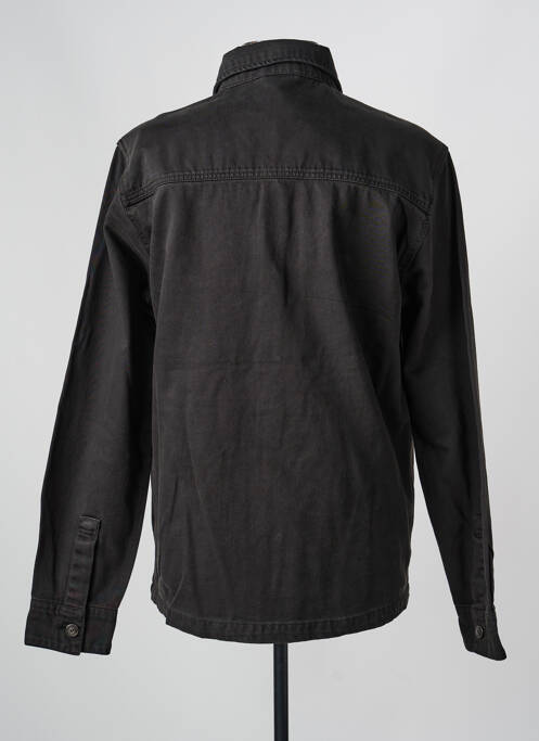 Jachete casual închidere cu nasturi pe față negru IRON AND RESIN homme