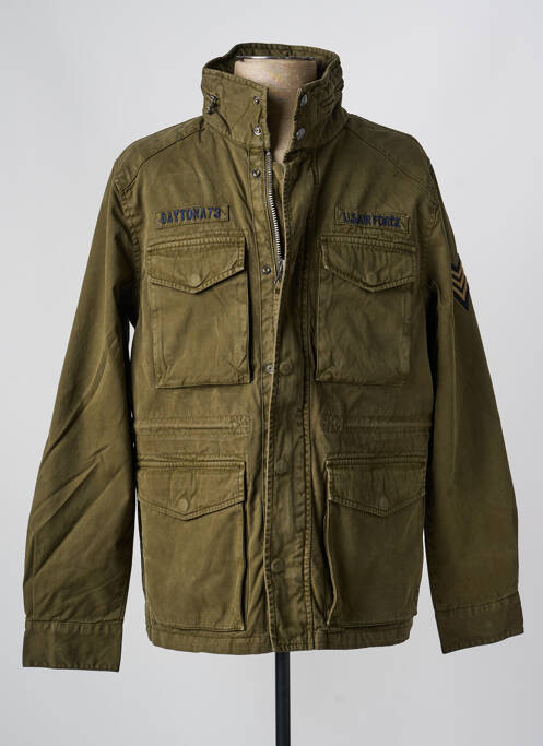 Jachete casual croială dreaptă verde DAYTONA homme