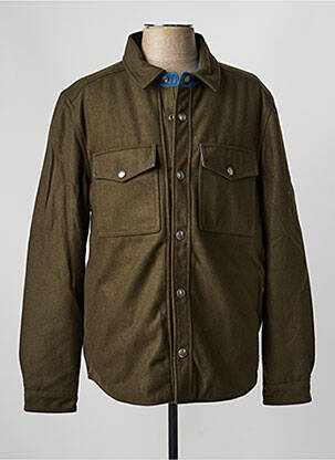 Jachete casual finisaj interior dublat verde IRON AND RESIN bărbat