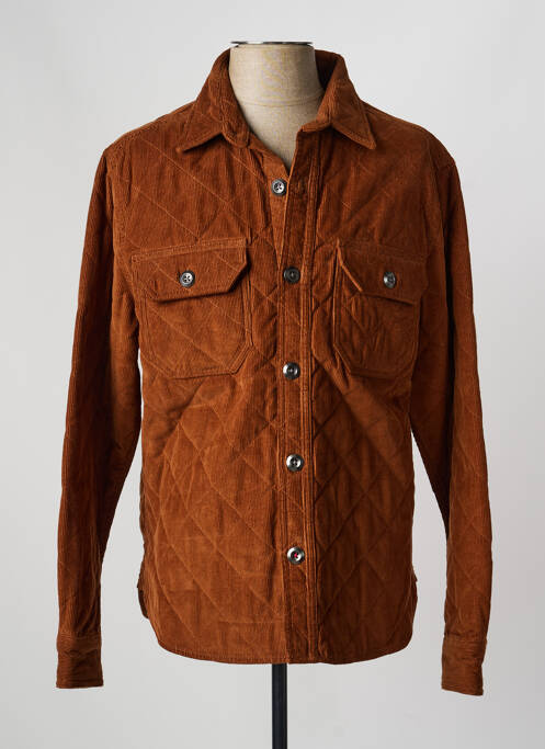 Jachete casual finisaj interior dublat maro IRON AND RESIN homme