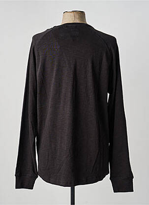Tricou croială dreaptă mâneci lungi negru IRON AND RESIN bărbat