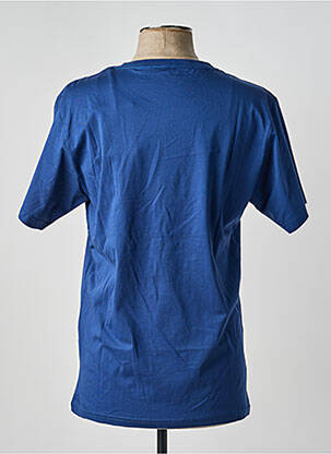 Tricou croială cambrată mâneci scurte albastru IRON AND RESIN bărbat