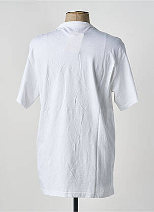 Tricou elasticitate mâneci scurte alb IRON AND RESIN bărbat