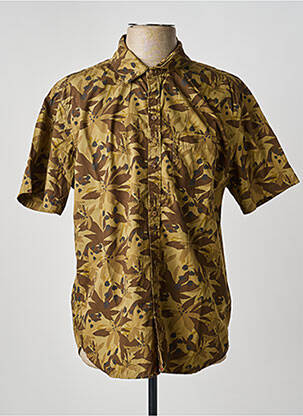 Cămașă cu mâneci scurte imprimeu fantezie verde IRON AND RESIN homme