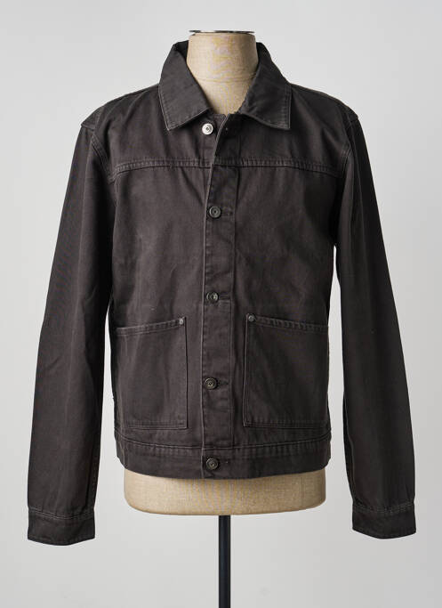 Jachete casual închidere cu nasturi pe față gri IRON AND RESIN homme
