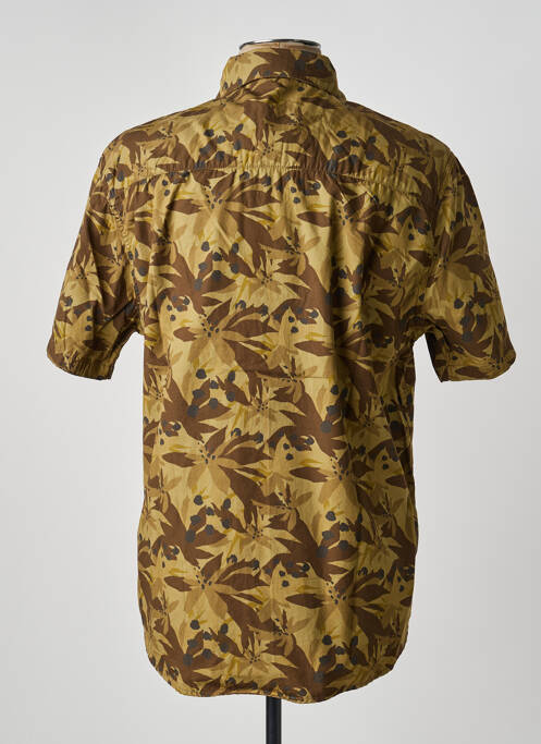 Cămașă cu mâneci scurte imprimeu fantezie verde IRON AND RESIN homme