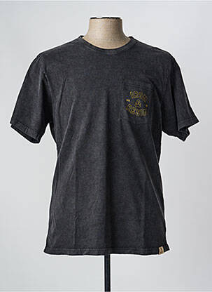 Tricou elasticitate mâneci scurte gri IRON AND RESIN bărbat