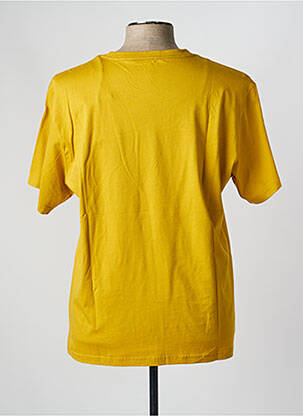 Tricou elasticitate mâneci scurte galben IRON AND RESIN bărbat