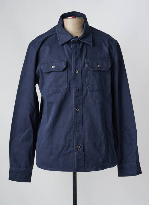 Jachete casual închidere cu nasturi pe față albastru IRON AND RESIN homme