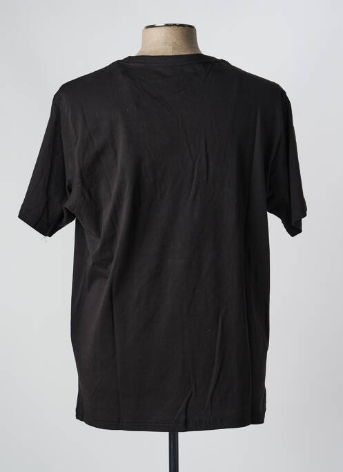 Tricou elasticitate mâneci scurte negru IRON AND RESIN homme