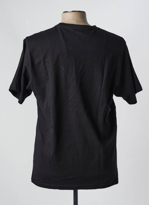 Tricou elasticitate mâneci scurte negru IRON AND RESIN homme