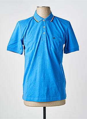Polo țesătură jersey mâneci scurte albastru PIERRE CARDIN bărbat