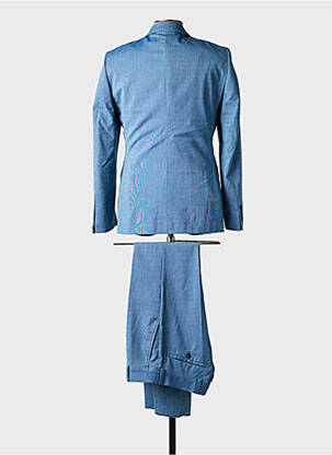Set pantaloni croială cambrată albastru HAFNIUM bărbat