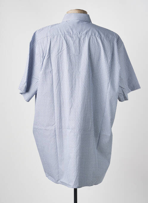 Cămașă cu mâneci scurte imprimeu fantezie albastru JUPITER homme