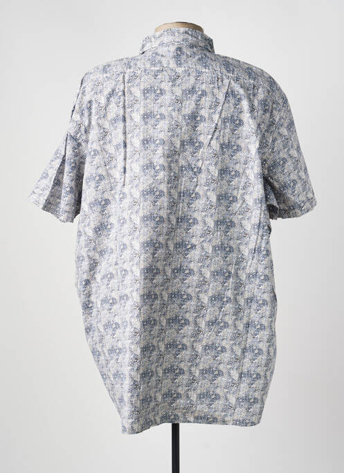 Cămașă cu mâneci scurte imprimeu fantezie alb JUPITER homme