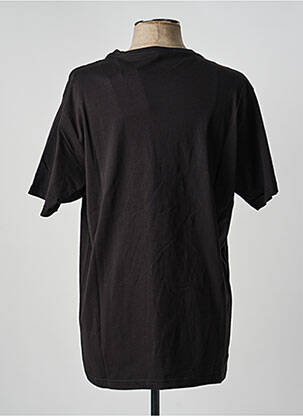 Tricou croială dreaptă mâneci scurte negru IRON AND RESIN bărbat