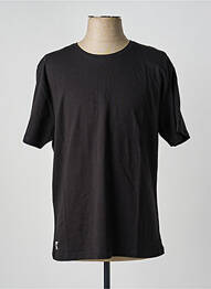 Tricou elasticitate mâneci scurte negru DAYTONA bărbat