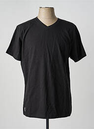 Tricou croială dreaptă mâneci scurte negru DAYTONA homme