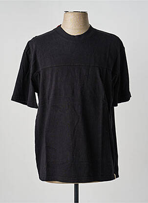 Tricou croială dreaptă mâneci scurte negru IRON AND RESIN bărbat