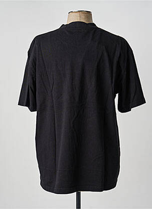 Tricou croială dreaptă mâneci scurte negru IRON AND RESIN bărbat