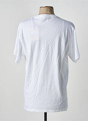 Tricou elasticitate mâneci scurte alb IRON AND RESIN bărbat
