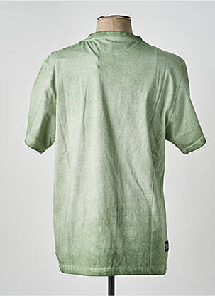Tricou elasticitate mâneci scurte verde DAYTONA bărbat