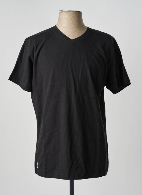 Tricou croială dreaptă mâneci scurte negru DAYTONA homme