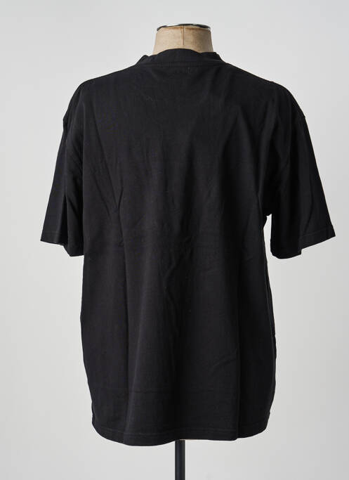 Tricou croială dreaptă mâneci scurte negru IRON AND RESIN homme