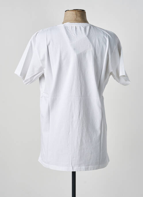 Tricou elasticitate mâneci scurte alb IRON AND RESIN homme