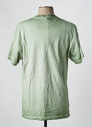 Tricou elasticitate mâneci scurte verde DAYTONA bărbat