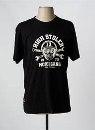 Tricou elasticitate mâneci scurte negru DAYTONA bărbat
