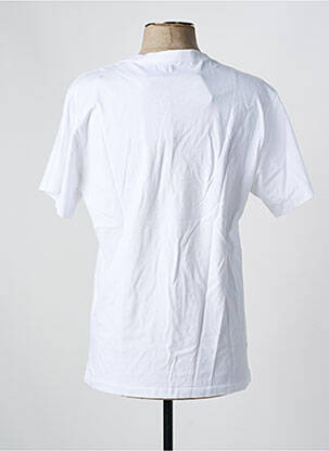Tricou elasticitate mâneci scurte alb DAYTONA bărbat