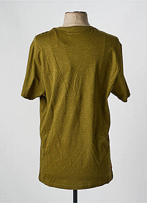 Tricou elasticitate mâneci scurte verde DAYTONA bărbat