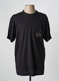 Tricou elasticitate mâneci scurte negru IRON AND RESIN homme
