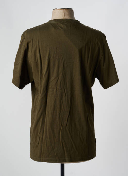 Tricou elasticitate mâneci scurte verde DAYTONA homme