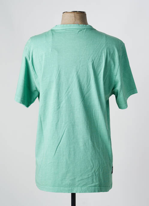 Tricou elasticitate mâneci scurte verde deschis DAYTONA homme