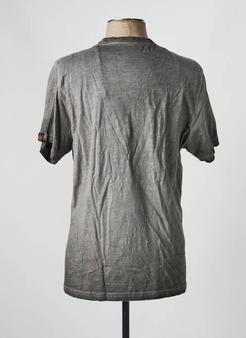 Tricou elasticitate mâneci scurte gri DAYTONA homme
