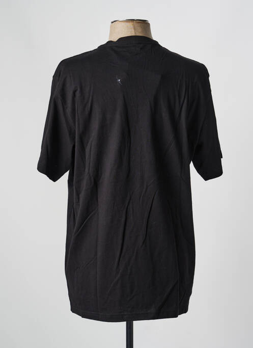 Tricou elasticitate mâneci scurte negru IRON AND RESIN homme