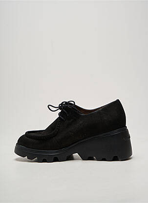 Botine/ghete vârf rotund toc de 4 la 6 cm negru WONDERS femeie