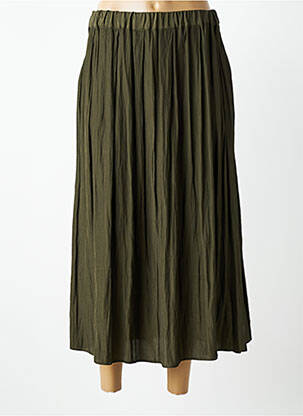 Fustă lungă croială dreaptă verde GERARD DAREL femeie