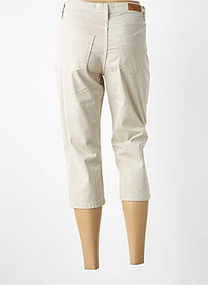 Pantalon trei sferturi elasticitate mărime normală bej LCDN femeie
