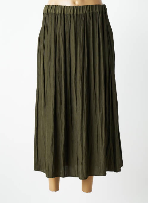 Fustă lungă croială dreaptă verde GERARD DAREL femme