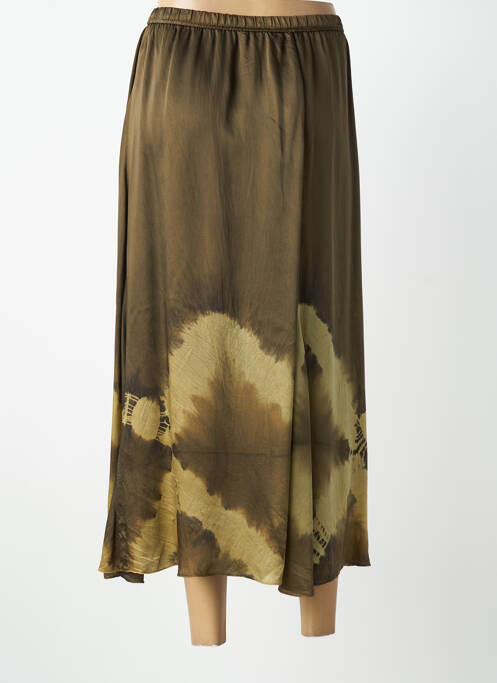 Fustă lungă imprimeu fantezie verde GERARD DAREL femme