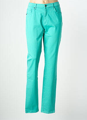 Blugi cu croială slim mărime normală mărime normală verde LCDN femme